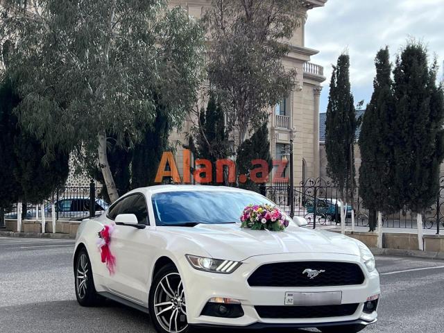 Ford Mustang bey gelin toy masini sifarisi