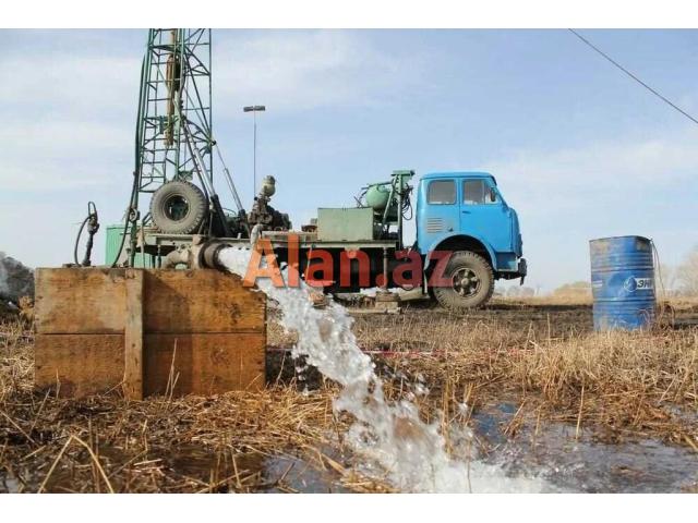 Su artezian quyuların qazilmasi