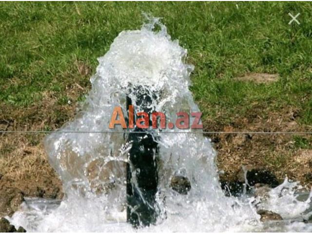 Su artezian quyuların qazilmasi