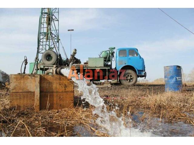 Su artezian quyuların qazilmasi