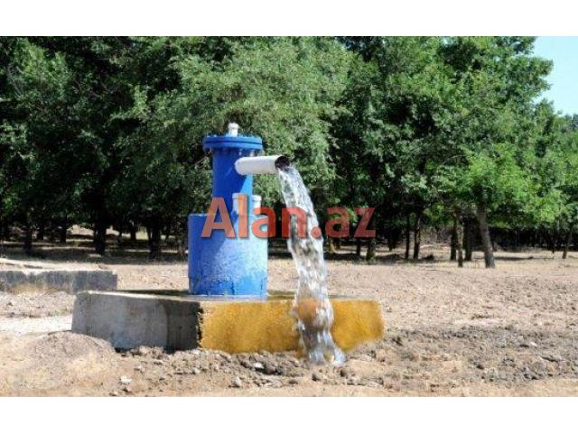 Su artezian quyuların qazilmasi