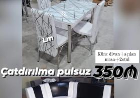 Divan ve masa desti