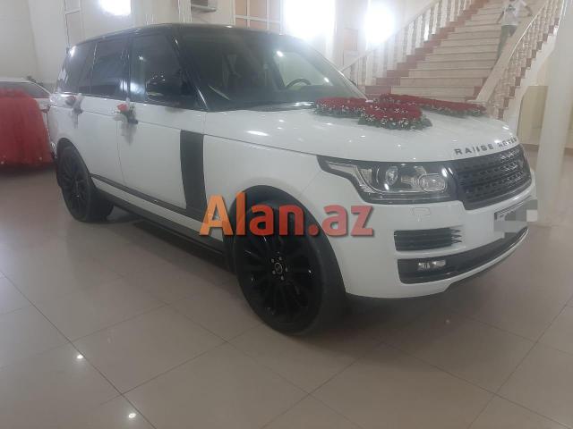 Range Rover Vogue bey gelin toy masini sifarisi