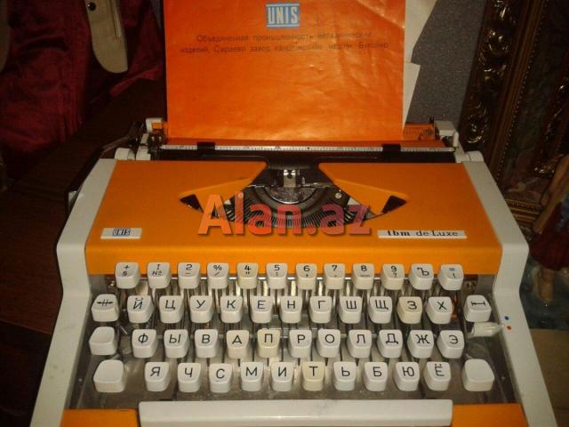 Unis tbm de lux antik yazı makinası satılır