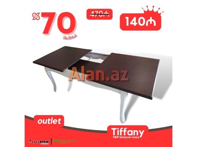MDF masa (stol) | TİFFANY | 70% ENDİRİM (outlet)
