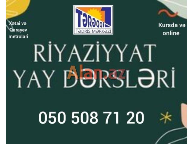 Yayda riyaziyyat hazırlığı