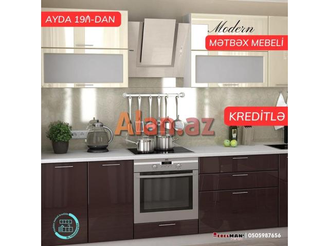 Modern mətbəx mebeli | KREDİTLƏ (2023)