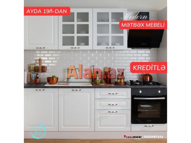 Modern mətbəx mebeli | KREDİTLƏ (2023)