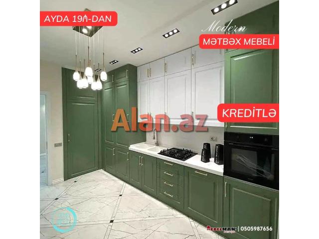 Modern mətbəx mebeli | KREDİTLƏ (2023)