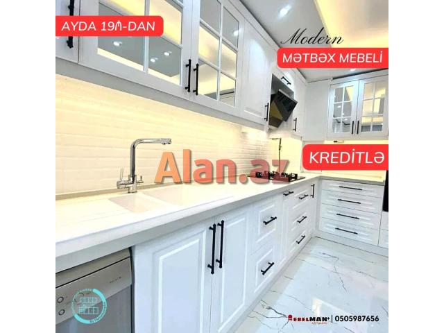 Modern mətbəx mebeli | KREDİTLƏ (2023)