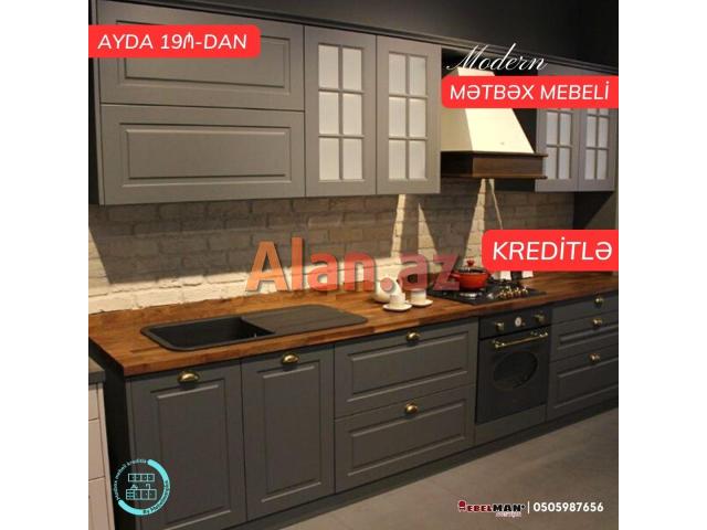 Modern mətbəx mebeli | KREDİTLƏ (2023)