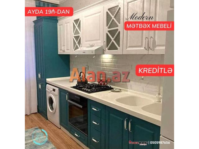 Modern mətbəx mebeli | KREDİTLƏ (2023)