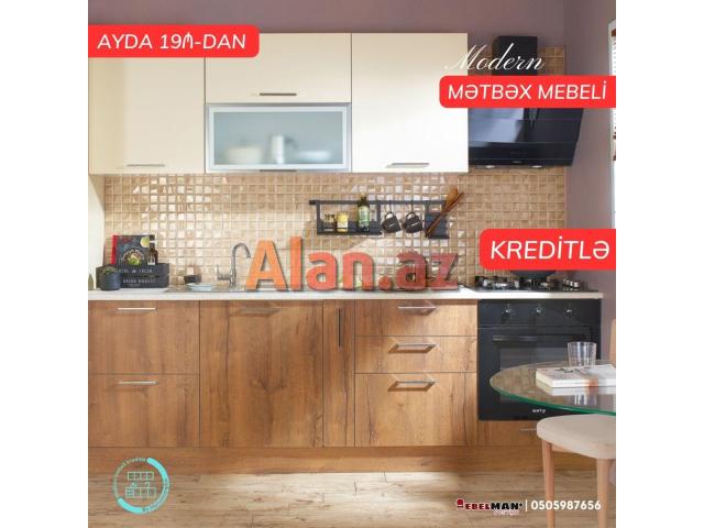 Modern mətbəx mebeli | KREDİTLƏ (2023)