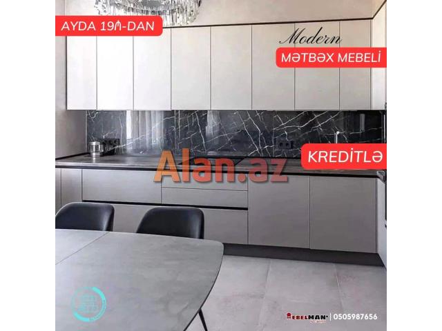 Modern mətbəx mebeli | KREDİTLƏ (2023)