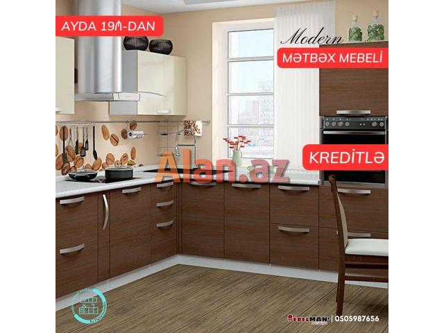 Modern mətbəx mebeli | KREDİTLƏ (2023)