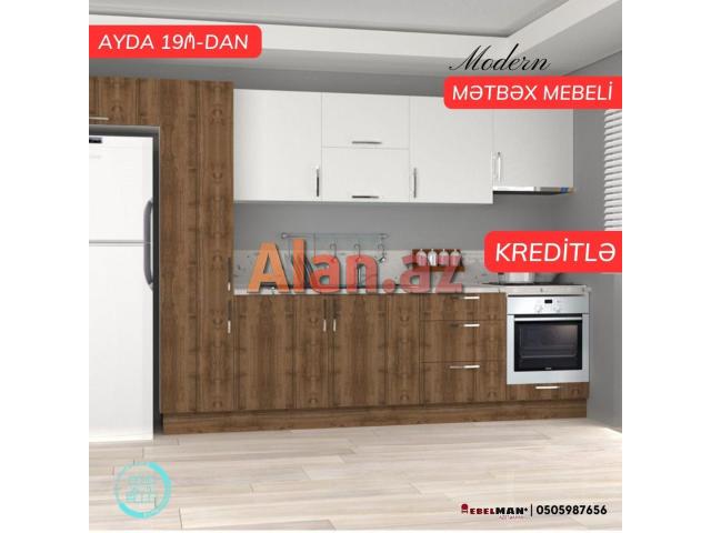 Modern mətbəx mebeli | KREDİTLƏ (2023)
