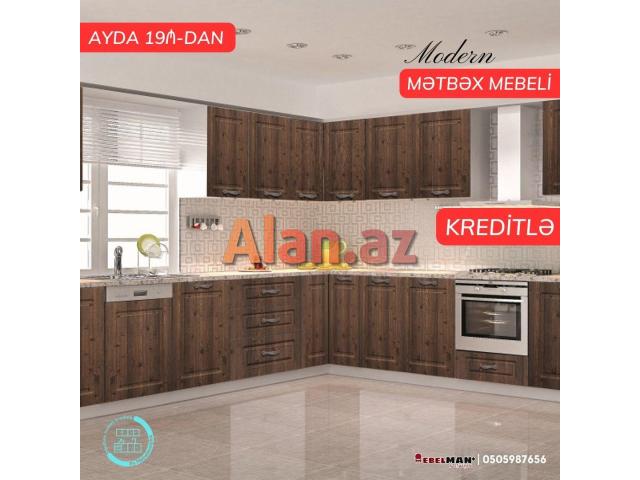 Modern mətbəx mebeli | KREDİTLƏ (2023)