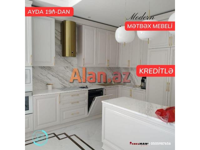 Modern mətbəx mebeli | KREDİTLƏ (2023)