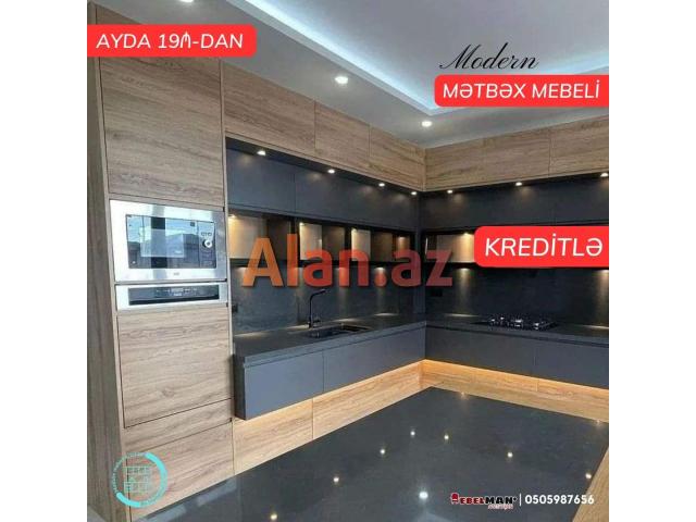 Modern mətbəx mebeli | KREDİTLƏ (2023)
