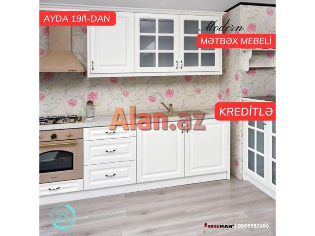 Modern mətbəx mebeli | KREDİTLƏ (2023)