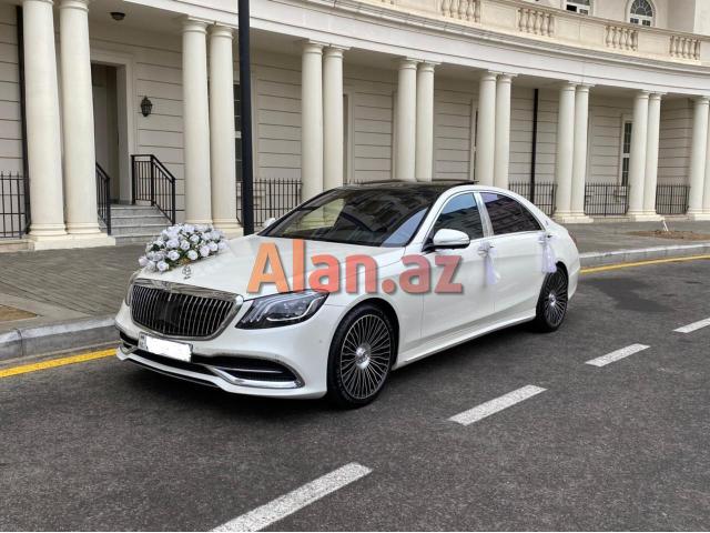 mercedes s class bey gelin toy masini sifarisi