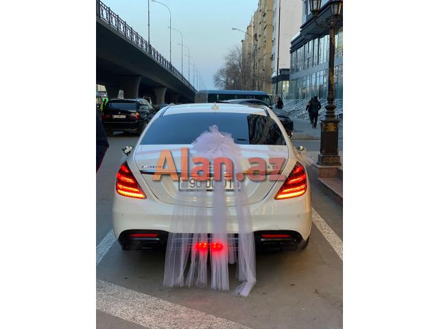 mercedes s class bey gelin toy masini sifarisi