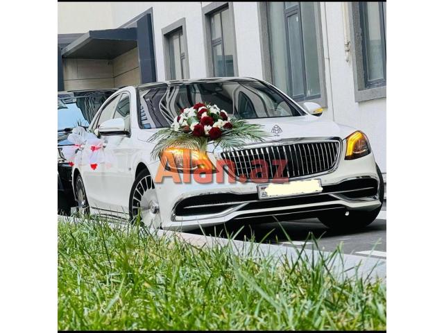 mercedes s class bey gelin toy masini sifarisi