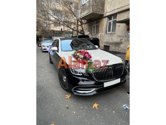 mercedes maybach bey gelin toy masini sifarisi