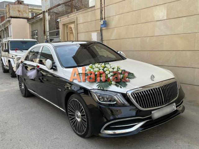 mercedes maybach bey gelin toy masini sifarisi