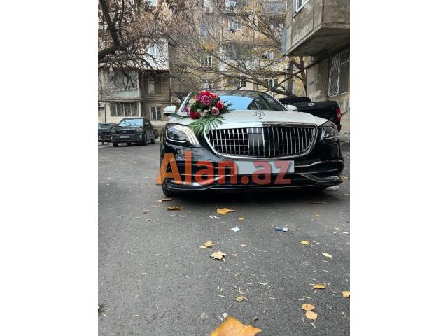 mercedes maybach bey gelin toy masini sifarisi