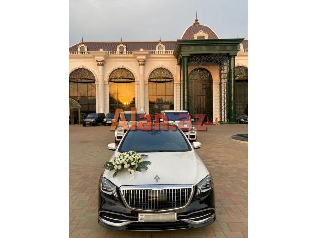 mercedes maybach bey gelin toy masini sifarisi