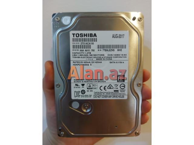 HDD 1tb Toshiba markasi.Sərt disk