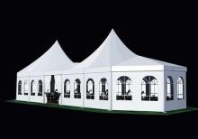 Sökülüb yığılan çadır