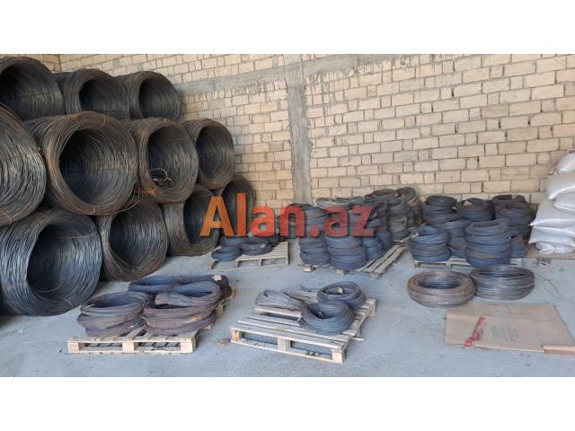 Yanmış məftil satışı və qiymətləri. Bakıda almaq