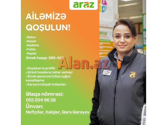 Satıcı tələb olunur