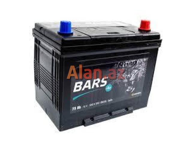 bars 12 v 70 ah akkumulyator