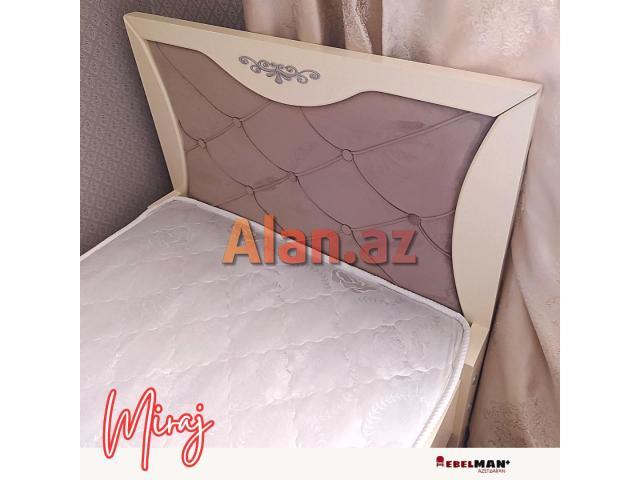 Təkadamlıq çarpayı MİRAJ MDF | KREDİTLƏ