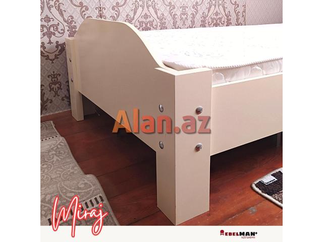 Təkadamlıq çarpayı MİRAJ MDF | KREDİTLƏ
