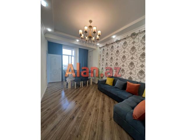 Bakı-Sumqayıt yolunun üzərində full təmirli 2otaqlı mənzil