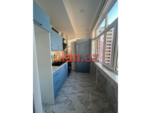 Bakı-Sumqayıt yolunun üzərində full təmirli 2otaqlı mənzil