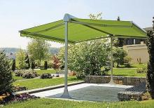 İki tərəfə açılan zontik