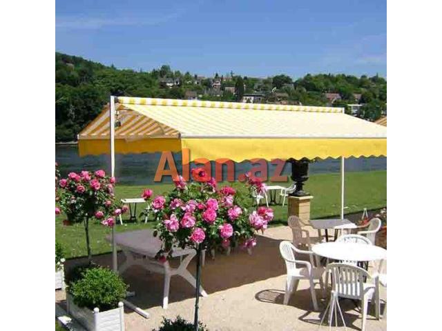 İki tərəfə açılan zontik