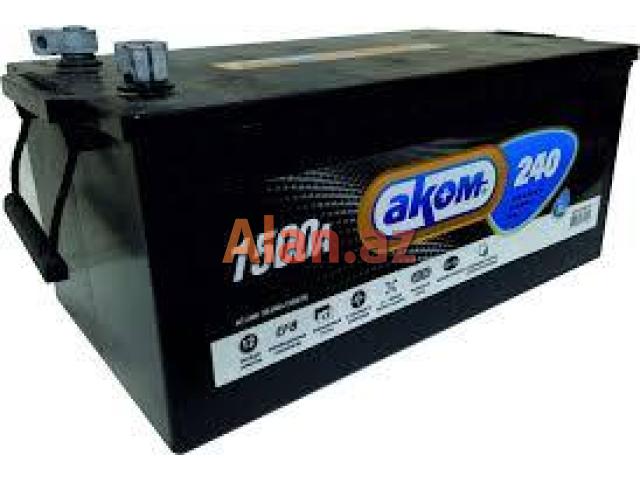 akom 12 v 225 ah akkumulyator