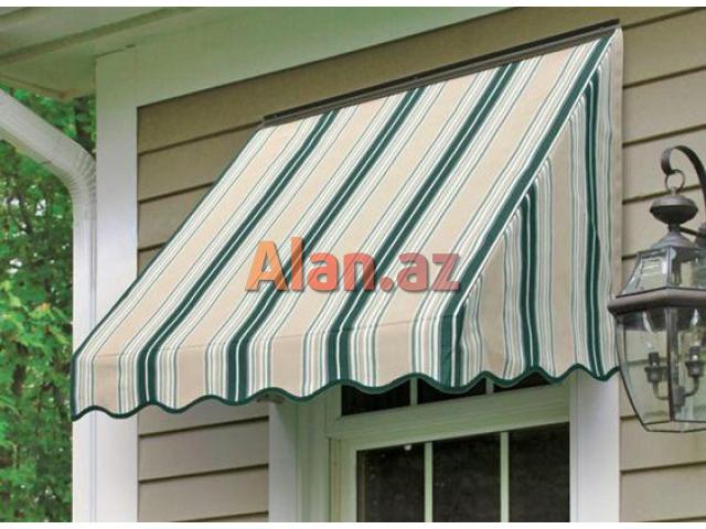 Qapı girişi üçün zontik