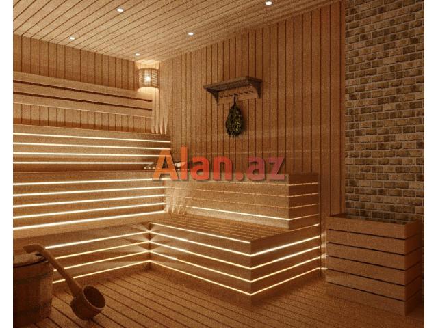 Bütün növ saunaların inşası