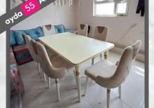 Stol stul dəsti Leanardo KREDİTLƏ | ENDİRİM