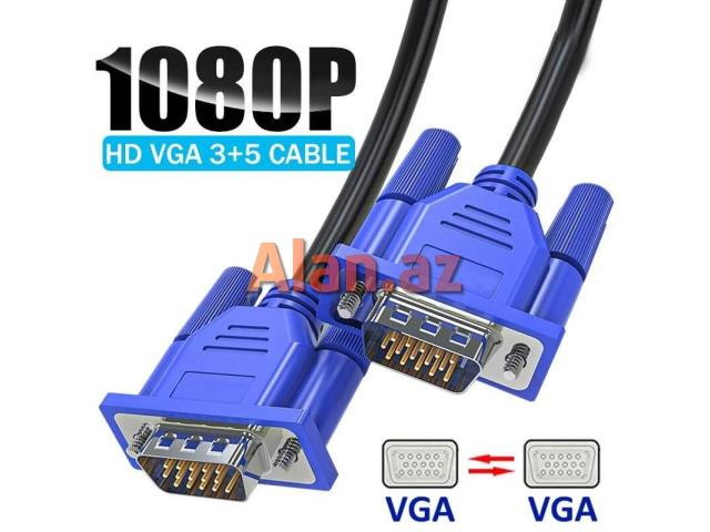 VGA Kabel 1080P 1.8 Metr
