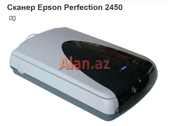Yapon istehsalı olan skaner Epson Perfection 2450.
