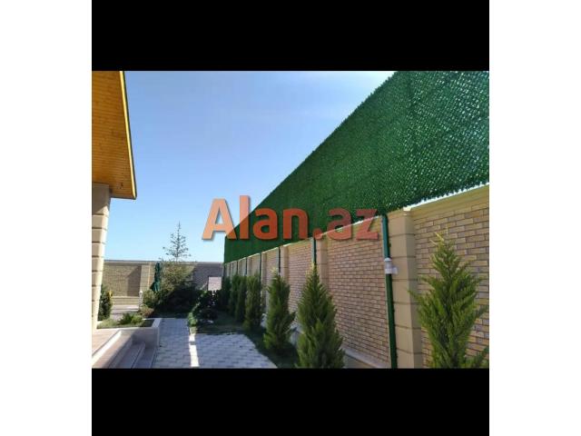 Yaşıl hasar -Süni dekorativ örtüklər