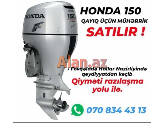 Honda 150 qayıq-SATILIR(TƏCİLİ)